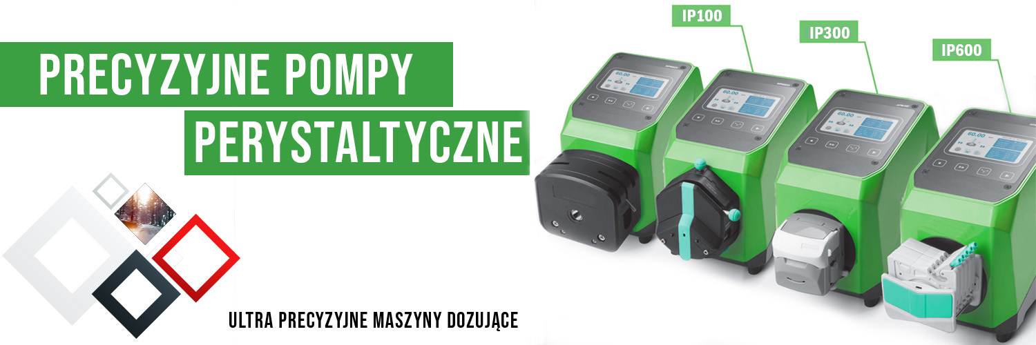 Precyzyjne pompy perystaltyczne